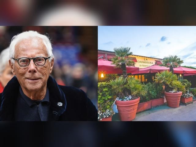 Giorgio Armani verso l'acquisto de La Capannina a Forte dei Marmi per &euro;12mln, l&igrave; incontr&ograve; il suo grande amore, Sergio Galeotti