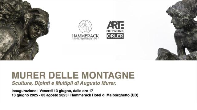 All&rsquo;Hammerack Hotel a Udine inaugurazione della mostra &ldquo;Murer delle Montagne&rdquo; di Augusto Murer 