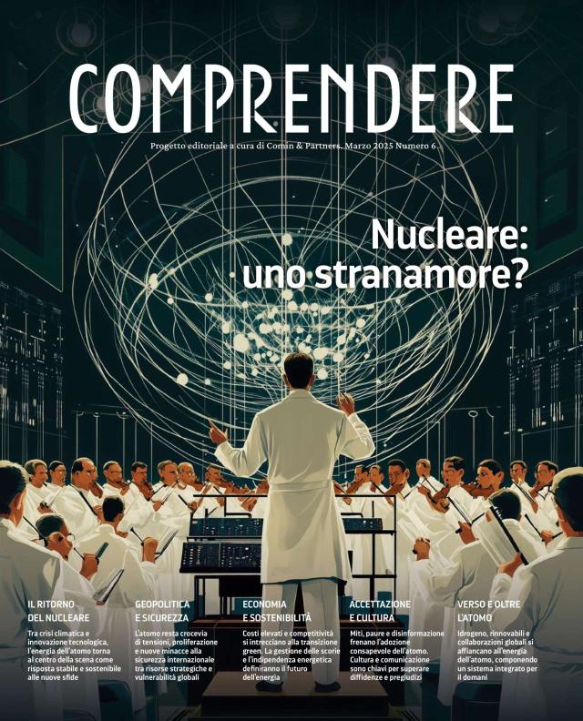 Comin & Partners, presentato il sesto numero&nbsp;della rivista Comprendere&nbsp;dal titolo &ldquo;Nucleare: uno stranamore?&rdquo;