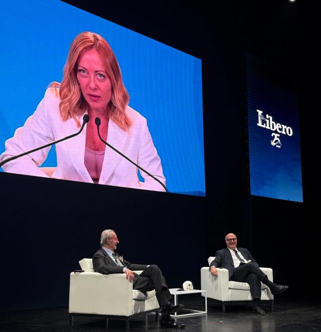 25 anni di Libero Quotidiano, Giorgia Meloni: &ldquo;Grazie per aver contribuito a dare voce a un'Italia libera e spesso controcorrente&rdquo;