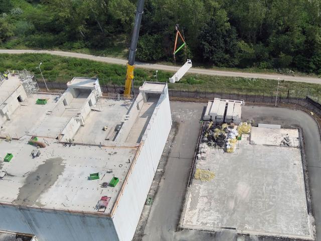 Sogin, al via la demolizione della copertura del deposito Ersma a Caorso per la ristrutturazione e l&rsquo;aumento della capacit&agrave; di stoccaggio