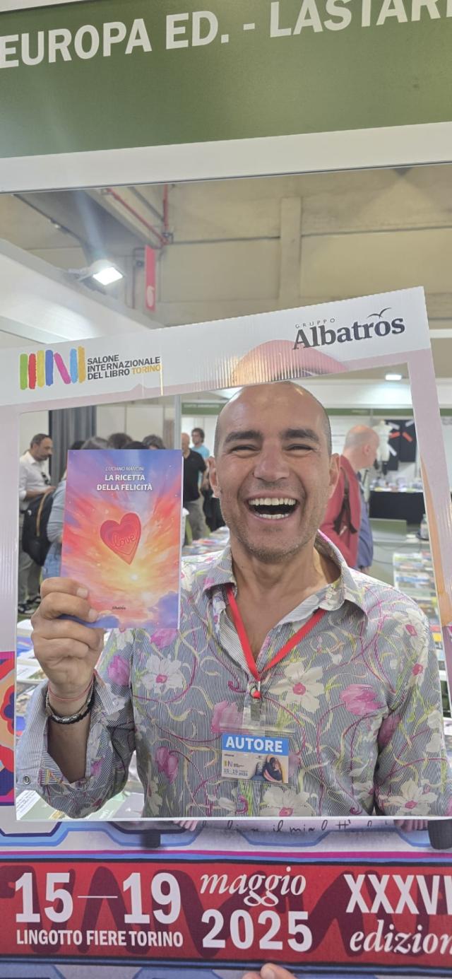 La Ricetta della Felicit&agrave;, il nuovo libro di Luciano Mancini &egrave; un invito a rallentare, ascoltarsi e riscoprirsi