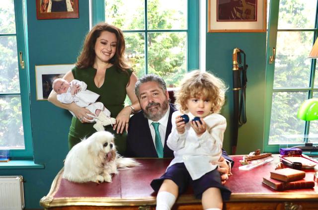 La famiglia imperiale russa. George e Vittoria Romanov.  Copyright riproduzione riservata House of Romanov