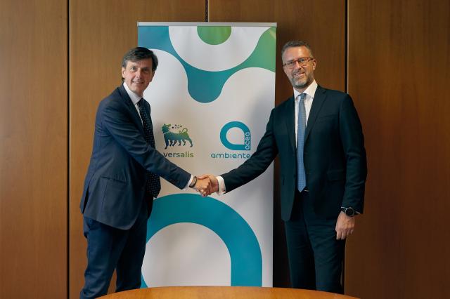 Acea Ambiente e Versalis, sottoscritto MoU per sviluppare una filiera integrata nel riciclo delle plastiche post-consumo