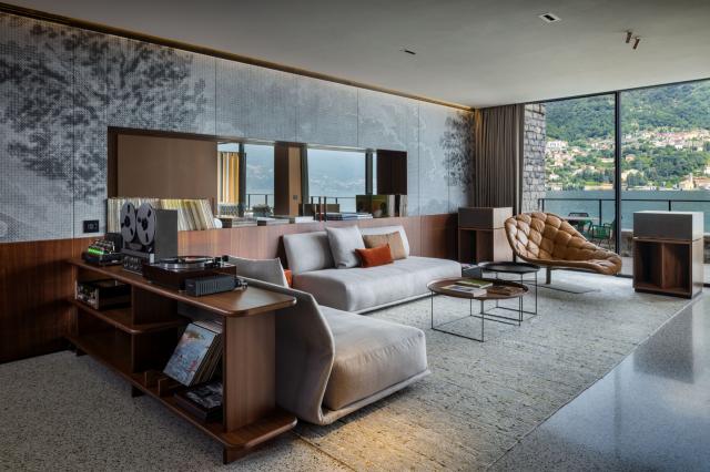 Lago di Como, all'hotel 'Il Sereno' di Torno apre la suite dell'ascolto musicale a 9.500 euro a notte