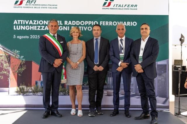 RFI (Gruppo FS Italiane) potenzia la linea Roma-Pescara con il raddoppio ferroviario tra Lunghezza e Bagni di Tivoli