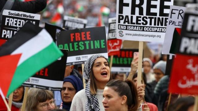 Proteste pro Palestina a Londra