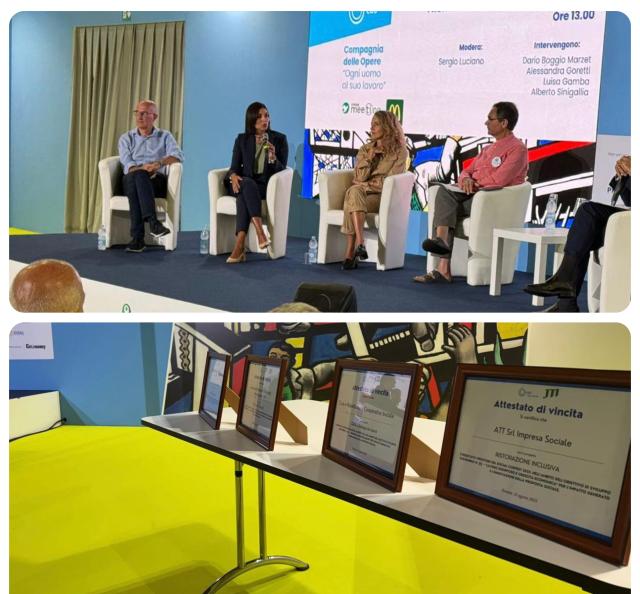 JTI Italia, premiati al Meeting di Rimini i 4 progetti vincitori per lo sviluppo sociale sostenibile del&nbsp;Social Contest 2025 promosso da CDO Opere Sociali