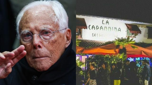 Giorgio Armani e la Capannina di Forte dei Marmi, un amore a prima vista