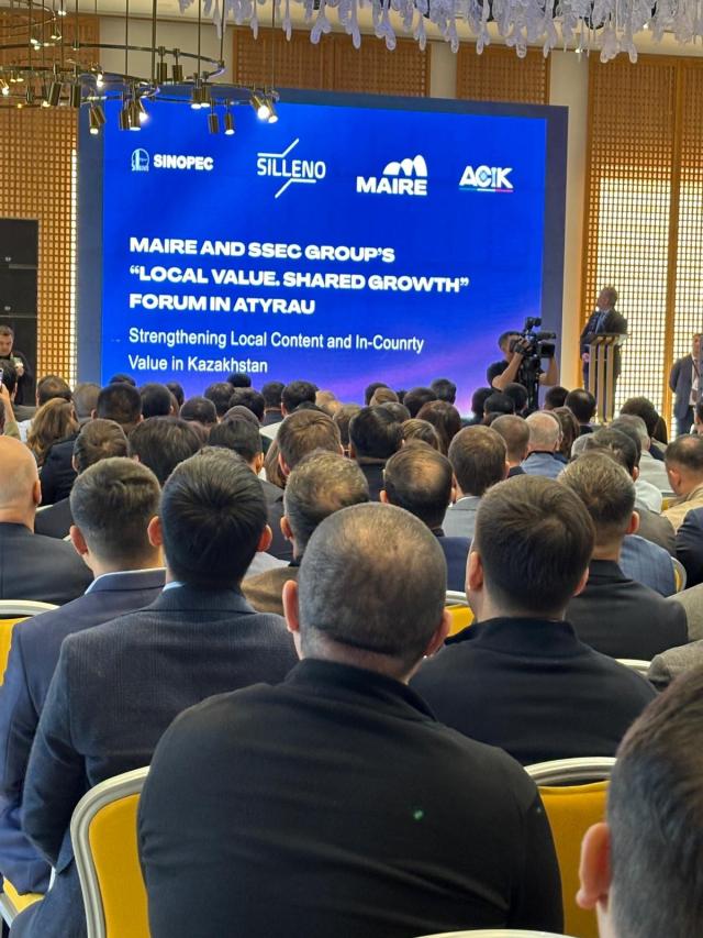 TECNIMONT (MAIRE) e SSEC, inaugurato ad Atyrau il forum sul local content per lo sviluppo industriale e la crescita economica del Kazakistan