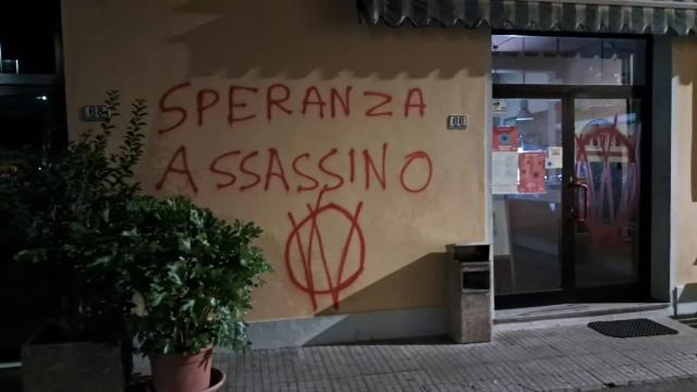 Graffiti contro Speranza