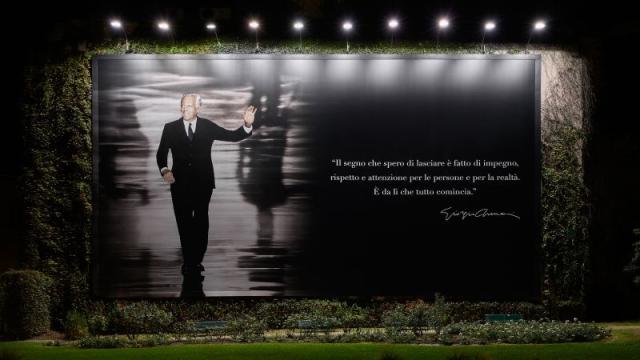 Giorgio Armani eredit&agrave;