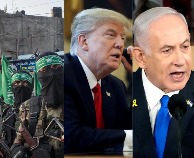 Hamas, Trump, Netanyahu