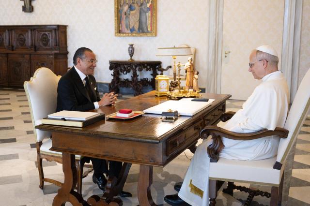 Kamel Ghribi incontra Papa Leone XIV: &ldquo;Una guida illuminata per affrontare le sfide del nostro tempo&rdquo;