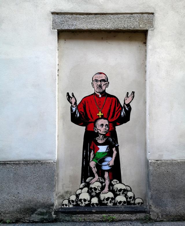 Humanitas, murales dell'artista alexandros Palombo