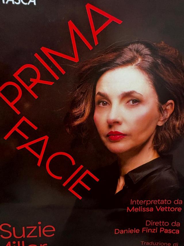 Melissa Vettore, protagonista di "Prima facie", Sala Umberto