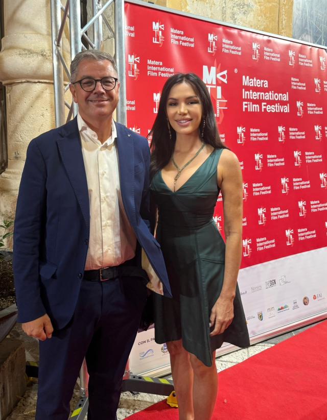 Valentina Castellani Quinn e Nicola Claudio al MATIFF