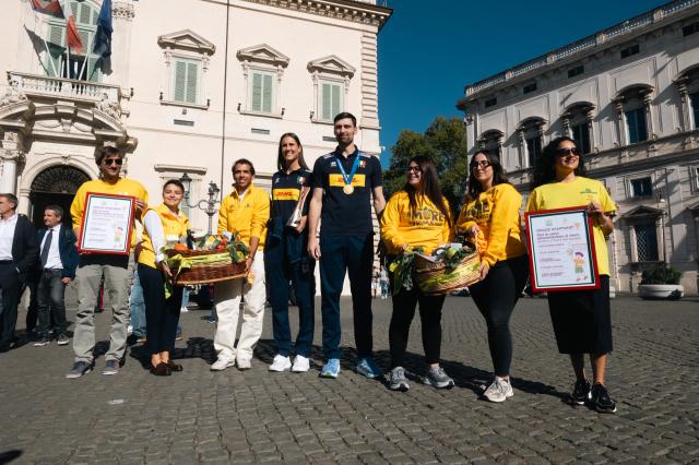 Omaggio alla Nazionale italiana di pallavolo