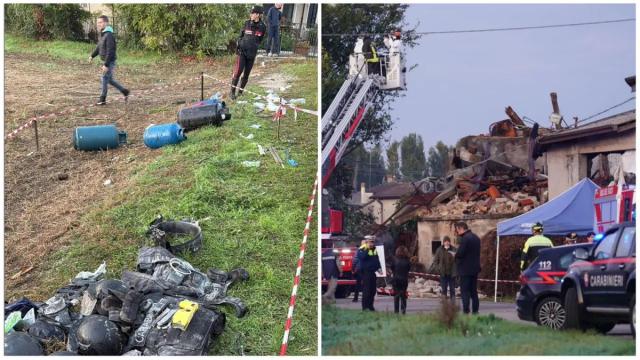 Esplosione Castel D&rsquo;Azzano (VR), fermati i 3 fratelli responsabili: Franco, Dino e Maria Luisa Ramponi; nel 2024 protagonisti di episodio analogo 