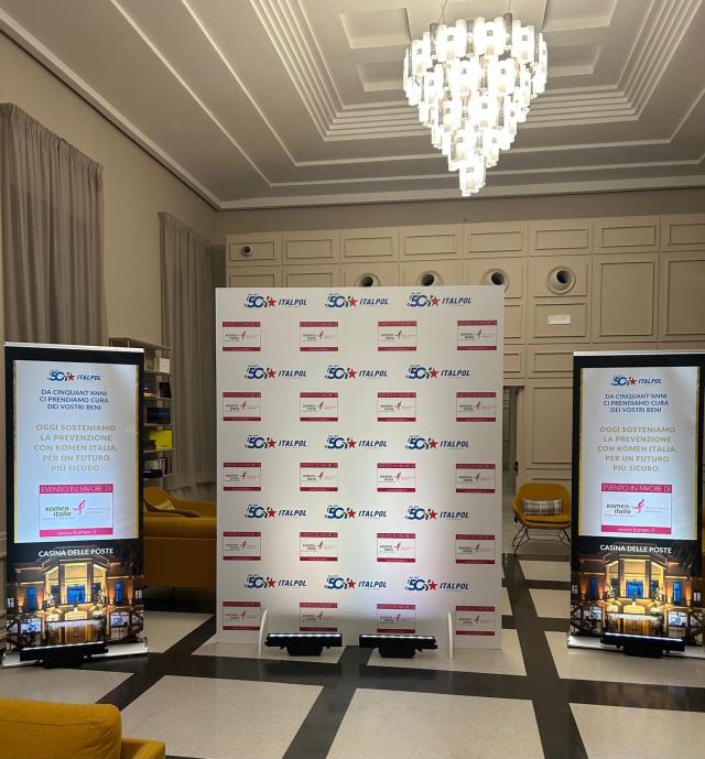 ITALPOL Vigilanza S.p.A. rinnova il proprio sostegno con&nbsp;Komen Italia in occasione dei 50 anni di attivit&agrave;