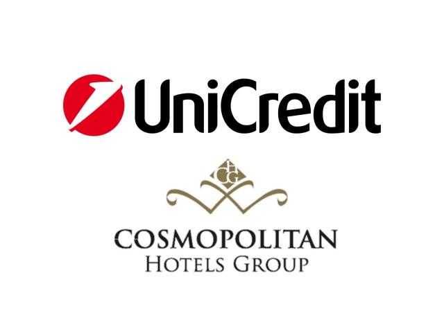 UniCredit supporta i piani di sviluppo di Cosmopolitan Hotels Spa attraverso due linee di finanziamento per un totale di 16 milioni