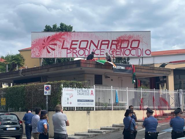 Gaza, petizione dipendenti Leonardo di Grottaglie: "Stop armi ad Israele, basta esser complici dei crimini", raggiunte pi&ugrave; di 17mila firme