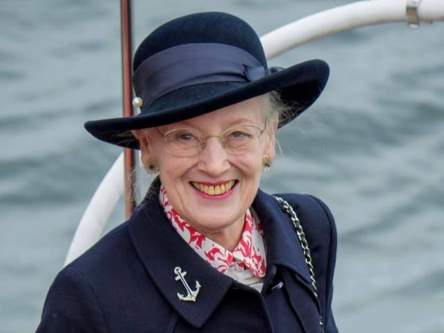 la Regina emerita Margherita II di Danimarca 