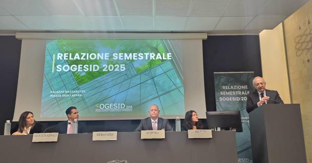 Sogesid S.p.A., presentata la Relazione Semestrale 2025: produzione cresce dell&rsquo;11,7%