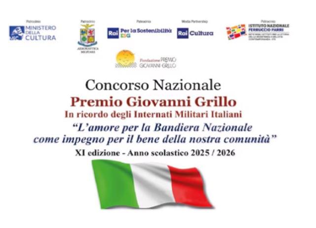 Premio Nazionale Giovani Grillo, al via l'11esima edizione in ricordo degli Internati Militari Italiani della Seconda Guerra Mondiale