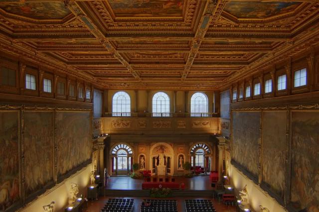 L&rsquo;evento nel Salone dei Cinquecento, a cura dell&rsquo;Unione Regionale Cuochi Toscani