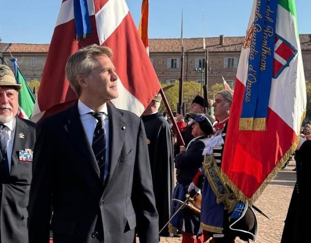 Emanuele Filiberto di Savoia alle celebrazioni di Vicoforte