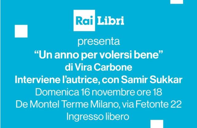 Book city milano, De Montel Terme presenta "Un anno per volersi bene" di Vira Carbone e Marzia Valitutti Carbone 