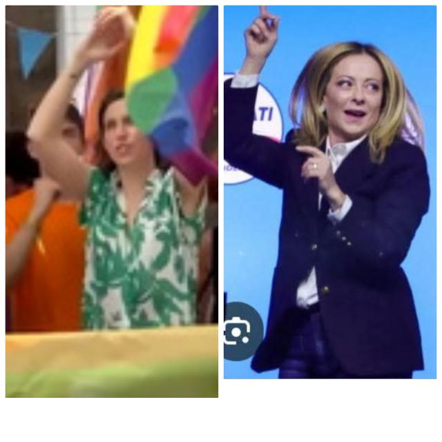Giorgia Meloni balla sulle note di "chi non salta comunista &egrave;": il livello rasoterra della politica italiana 