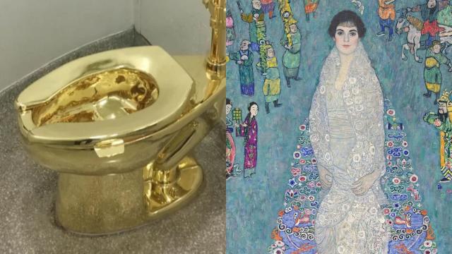 Water d&rsquo;oro di Cattelan venduto all&rsquo;asta da Sotheby's a &ldquo;soli&rdquo; $12mln, Ritratto di Elizabeth Lederer di Klimt battuto a 236 milioni di $