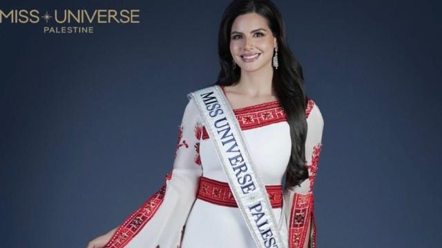 Miss Universo, la 27enne Nadeen Ayoub prima miss Palestina della storia:  &egrave; la nuora di Marwan Barghouti, incarcerato dal&nbsp;2002&nbsp;in&nbsp;Israele