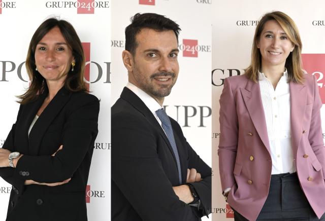 Gruppo 24 ORE, Paola Boromei COO e CHR, Alessandro Altei Legal & Compliance Director, Roberta Bazzo CFO, Serena Monteverdi alla guida dell&rsquo;Internal Audit