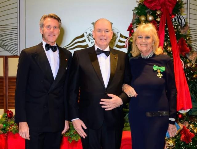 Emanuele Filiberto di Savoia, Alberto di Monaco, Giuliana Bizzio