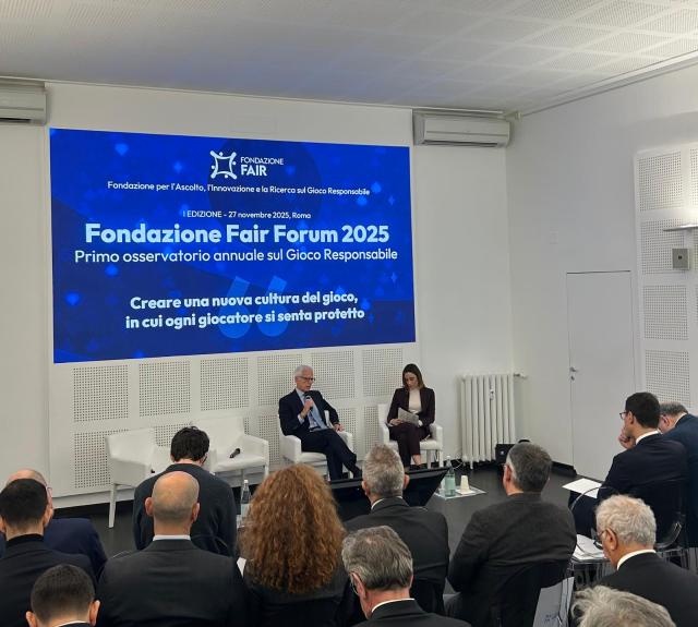 Fondazione FAIR, al via il Fondazione FAIR Forum 2025 per promuovere un cambiamento culturale verso un gioco pi&ugrave; responsabile