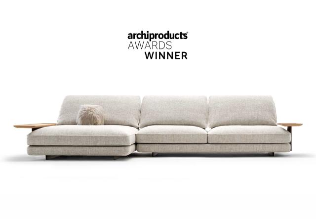 Il divano David di BertO e Castello Lagravinese Studio vince l&rsquo;Archiproducts Design Award 2025 nella categoria Furniture