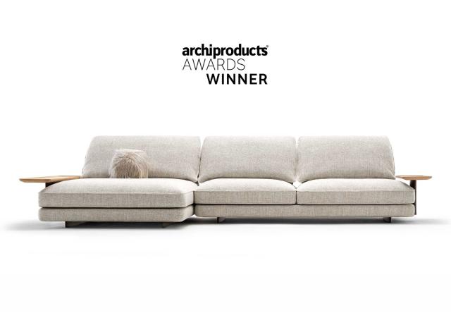 Il divano David di BertO premiato agli Archiproducts Design Awards 2025 per l&rsquo;eccellenza progettuale e il comfort avanzato