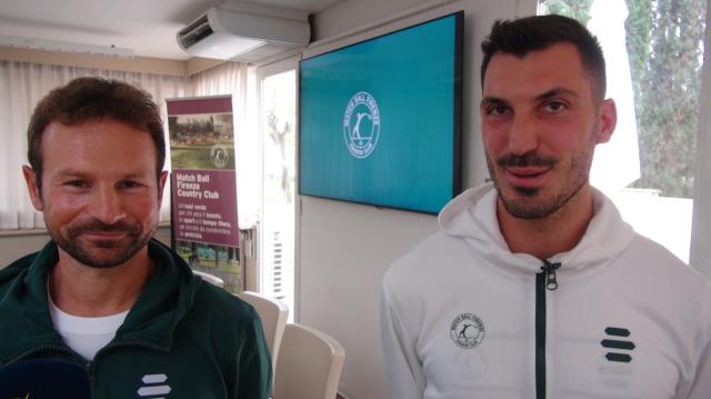 Francesco Caforio e Daniele Capecchi, capitani