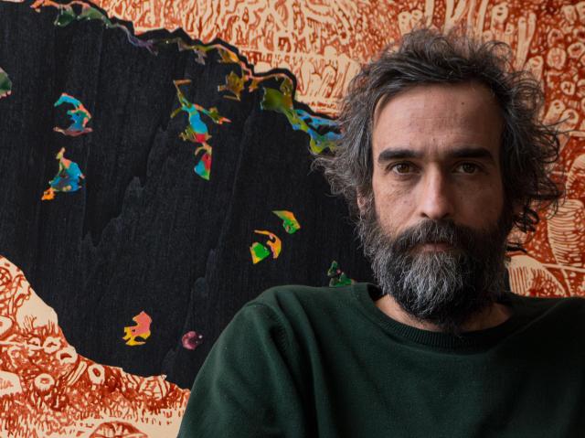 Pietro Ruffo. Foto Olivia Rainaldi