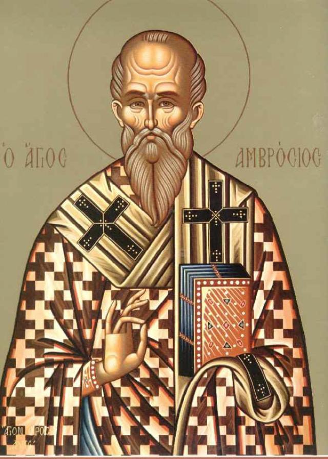 Milano, oggi &egrave;  Sant'Ambrogio: un grande nostro Santo che pu&ograve; essere un riferimento in questo periodo di grande oscurit&agrave; per la nostra civilt&agrave;