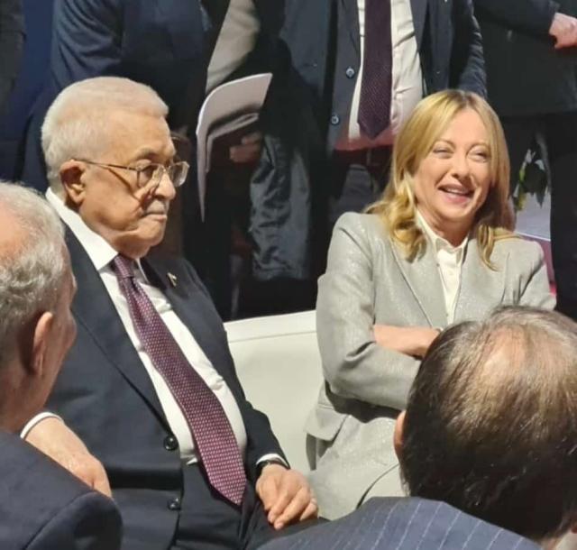 Mahmoud Abbas (Abu Mazen) ad Atreju: "Italia riconosca la Palestina, 2 popoli e 2 Stati unica via", Meloni: "Sua presenza qui centrale"