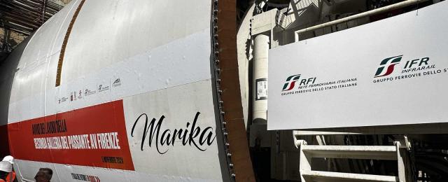 Gruppo FS e MIT, la TBM Marika raggiunge la futura stazione Belfiore;  previsti due tunnel a singolo binario di 5 km e nuova stazione AV