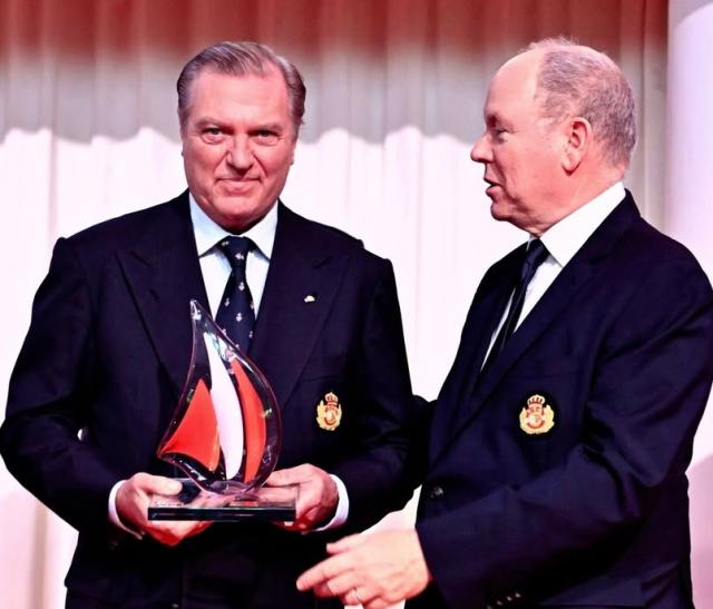 Carlo di Borbone con il Principe Alberto di Monaco 