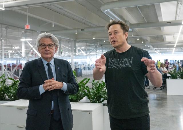 Thierry Breton - Elon Musk