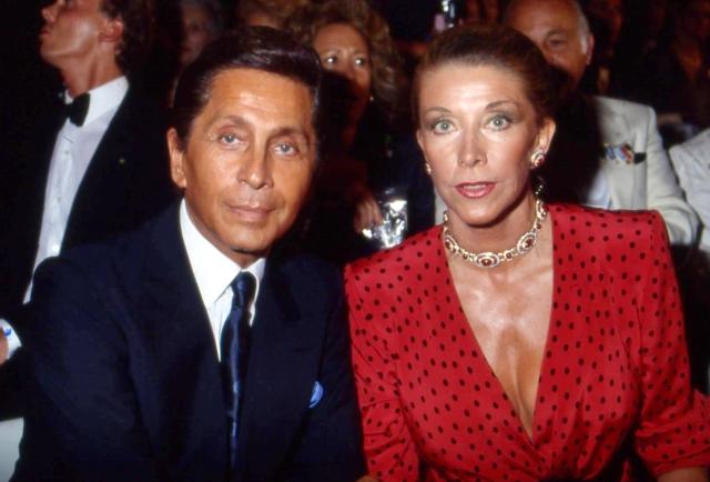 Valentino con Marina di Savoia 