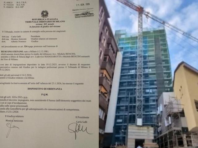 Inchieste urbanistica Milano, Tribunale del Riesame dissequestra il palazzo di Brera: "Costruttori in buona fede, operato in piena legalit&agrave;" - L'ORDINANZA