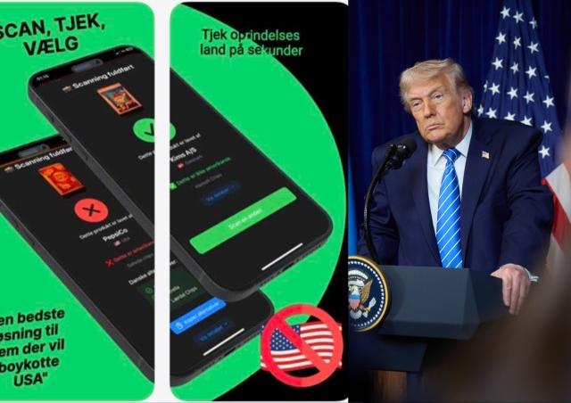 Danimarca,  app tracciamento prodotti Usa 'UdenUsa' supera Chatgpt per numero di download: il boicottaggio contro la politica di Trump 